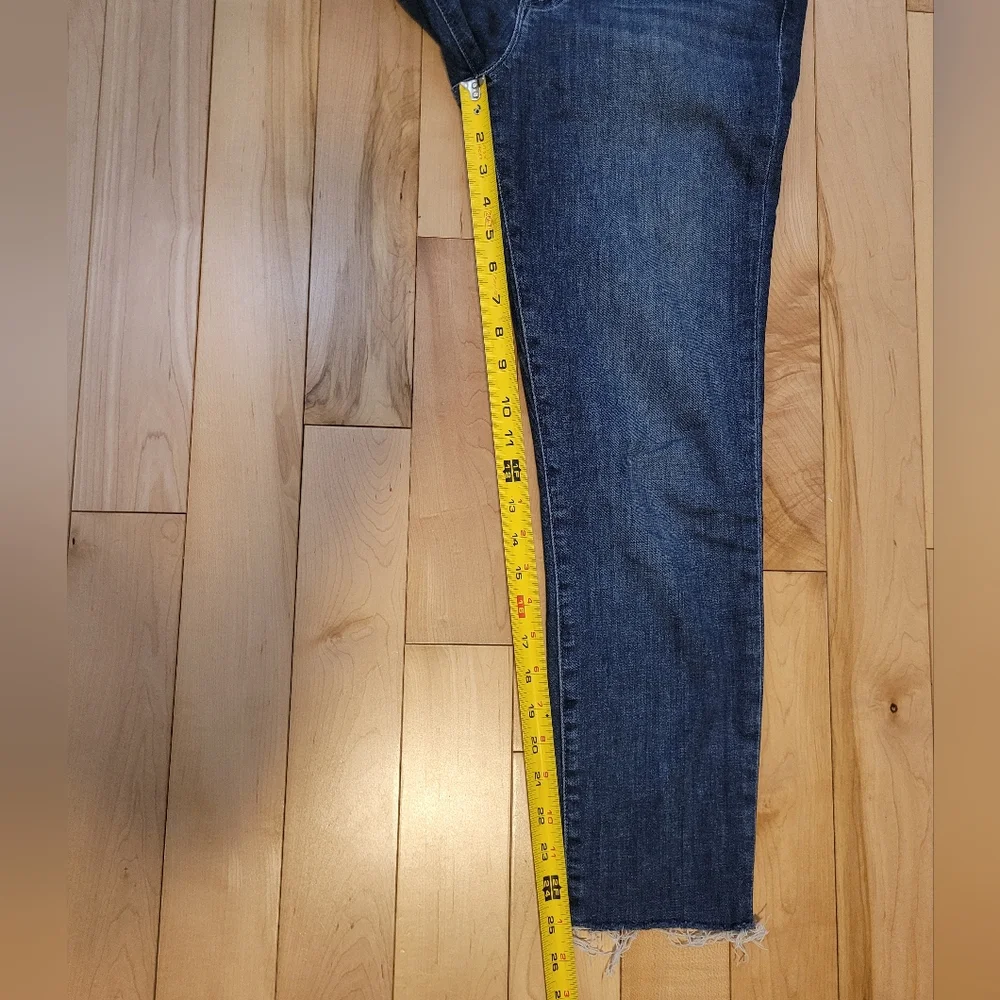 Hudson jeans women's size 29 Blair high rise super skinny capris - Picture 5 of 5